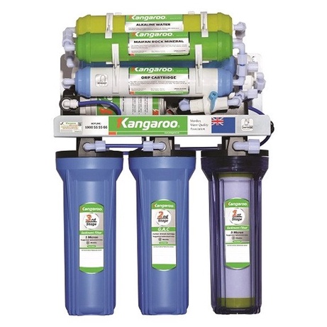 Máy lọc nước RO lắp gầm KANGAROO 10 lõi, 9 lõi, 8 lõi- Bảo hành chính hãng toàn quốc