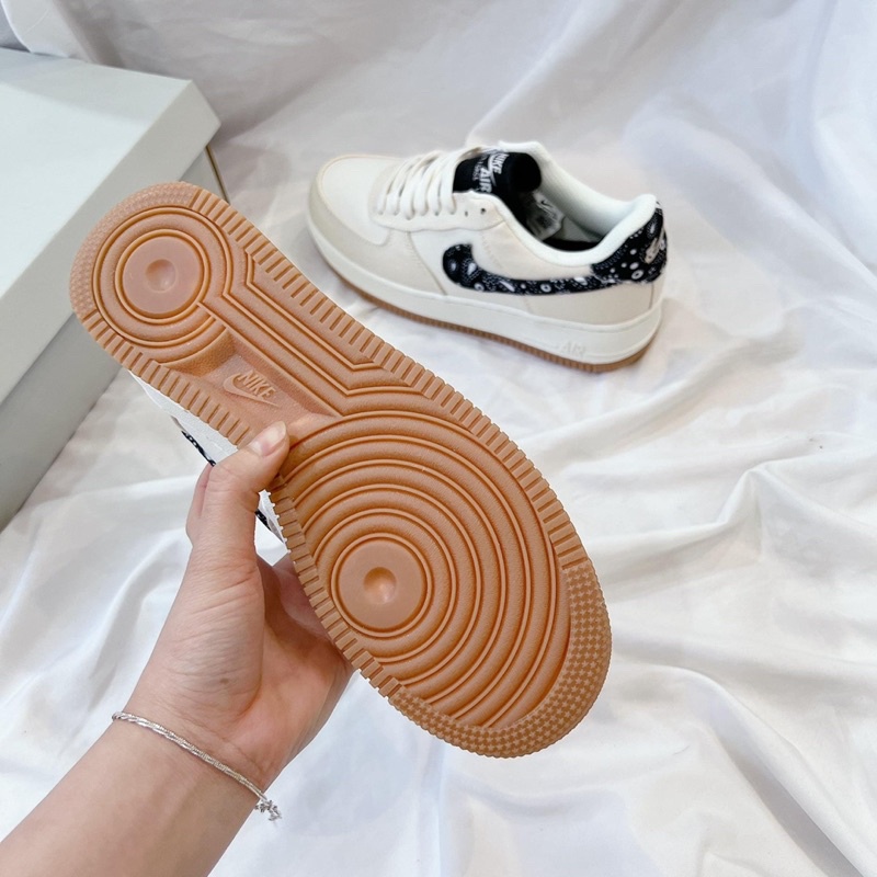 Giày AF1 travis scott kem nỉ⚡️FREE_SHIP⚡️, giày air force 1 thổ cẩm cao cấp