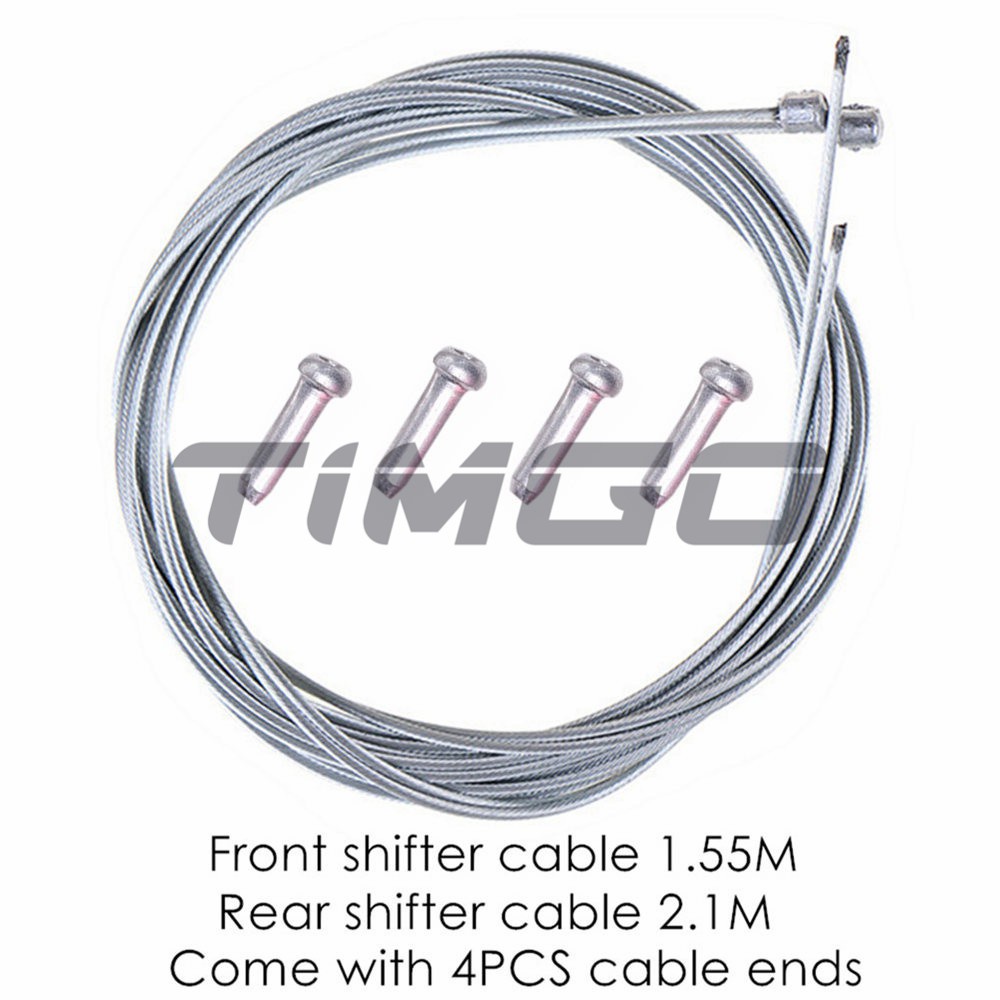 Set 2 Dây Phanh Xe Đạp Leo Núi Bằng Thép Không Gỉ