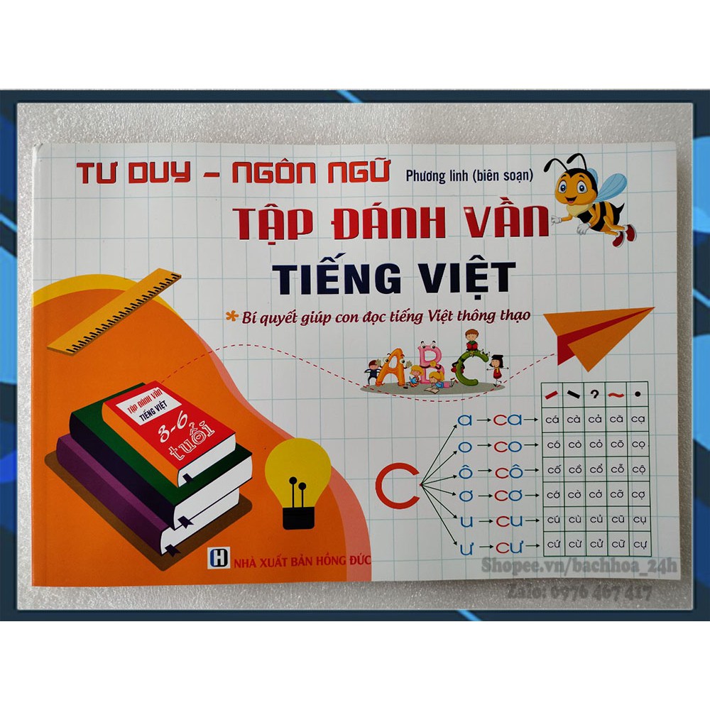 Tập đánh vần Tiếng Việt-Hành trang cho bé vào lớp 1