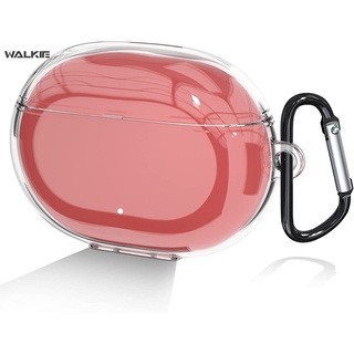 Vỏ bảo vệ hộp sạc tai nghe beats studio buds 2021 bằng tpu mềm trong suốt kèm móc khóa