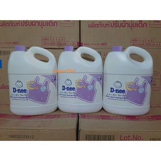(SGT) Nước Giặt Dnee màu Tím Thái Lan 3000ml (3 lít)