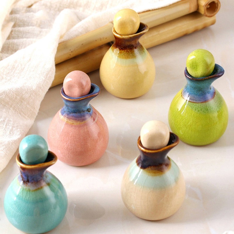 Lọ Gốm Sứ Rỗng 60ml Tiện Dụng