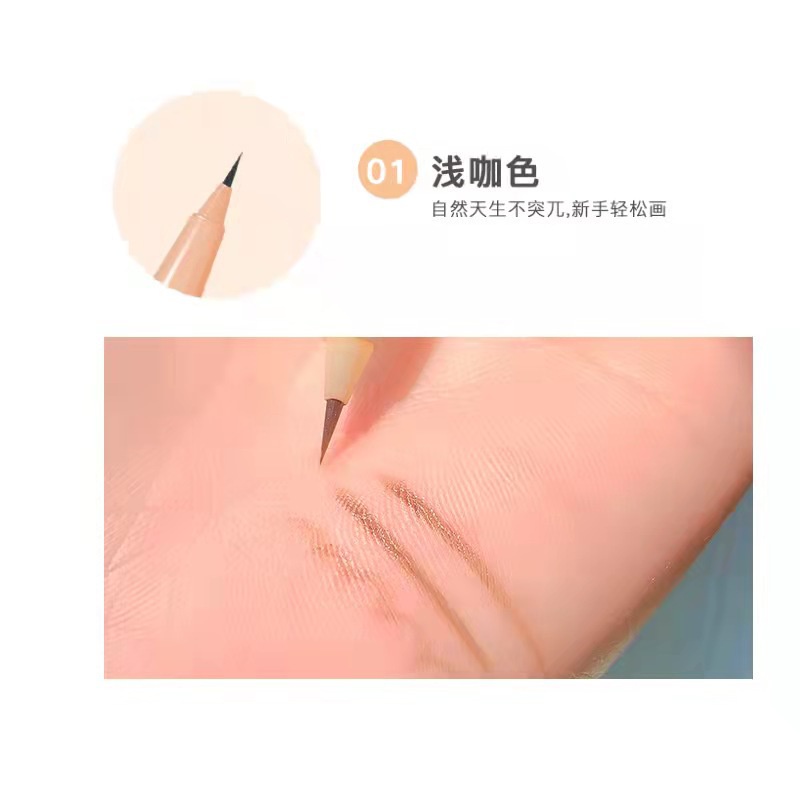 GOGOTALES Bút Kẻ Bọng Mắt Nét Mảnh Chống Nước GOGO TALES Three-dimensional Lying Silkworm GOGOTALES