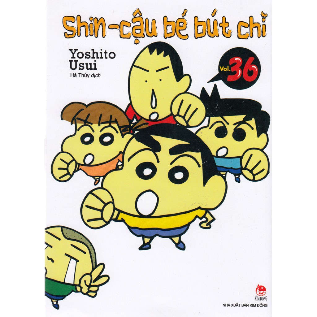 Sách - Shin - Cậu Bé Bút Chì - Tập 36 | BigBuy360 - bigbuy360.vn