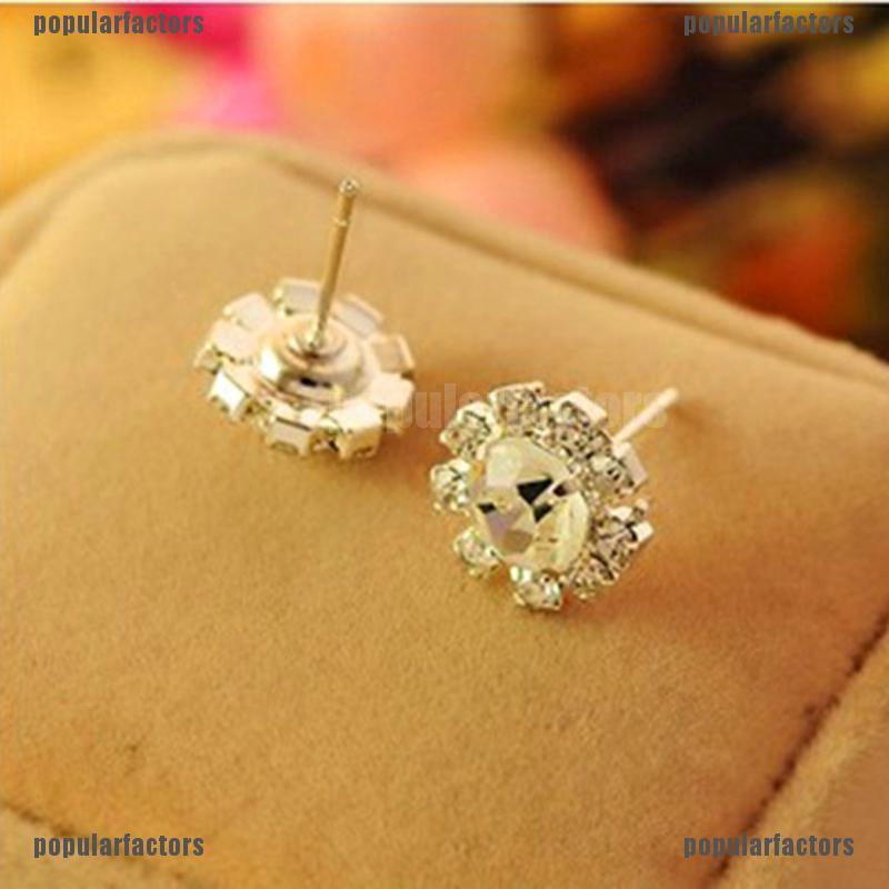 Đôi Bông Tai Dáng Dài Đính Đá Thời Trang Cho Nữ