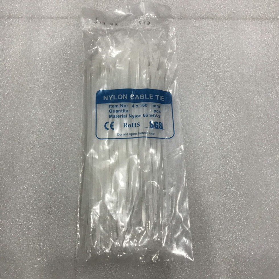 Dây Cáp Rút Nhựa, Dây Thít Đủ Size 10cm ,15cm, 20cm, 25cm, 30cm, 40cm