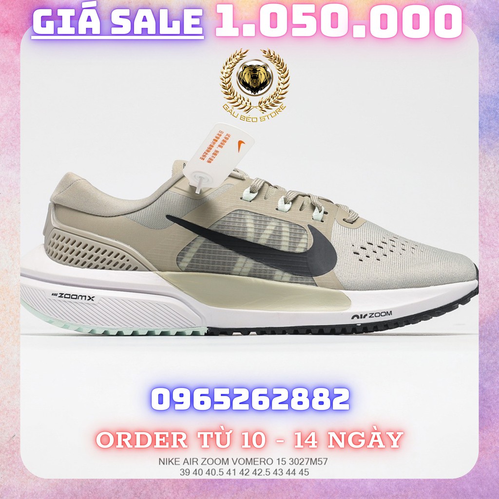 Order 1-2 Tuần + Freeship Giày Outlet Store Sneaker _NIKE AIR ZOOM VOMERO 15 MSP: 3027M571 gaubeaostore.shop