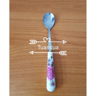 Thìa cán sứ xinh xinh