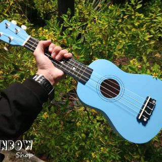 [CÓ VIDEO] ĐÀN UKULELE MÀU SOPRANO 21" GIÁ RẺ (CẦN GỖ)