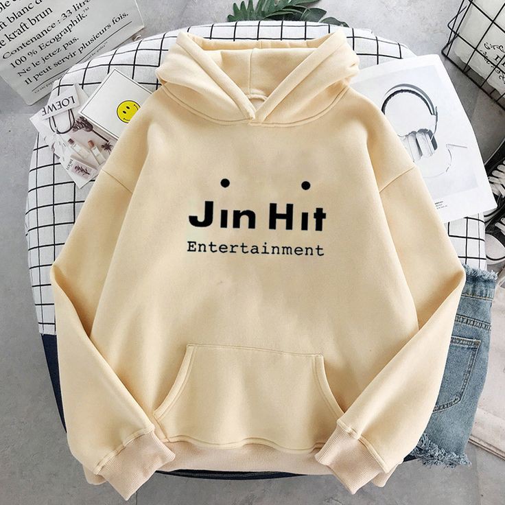 Áo Khoác HOODIE Len / Áo Khoác HOODIE KPOP BTS JINHIT Thuyết Trình