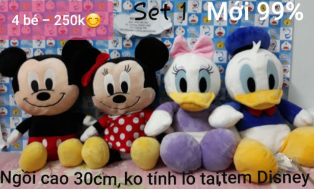 Gấu bông Vịt DONAL + DAISY trong Film Mickey Mouse club house💞💞💞