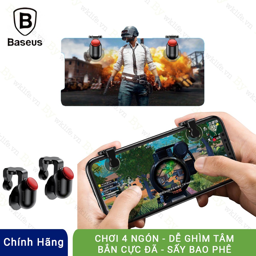 Nút Bấm Chơi Game Cho Điện Thoại | Cực Xịn Hàng Chính Hãng Baseus