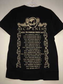 Áo Arch Enemy còn size XL