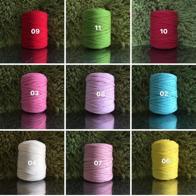 Sợi vải 250gr mã 01 đến 20
