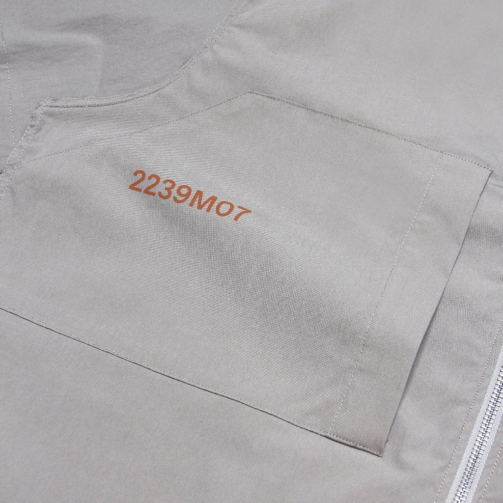Áo Sơ Mi Khóa Zip Beuter Fossil Boxy Zip Shirt