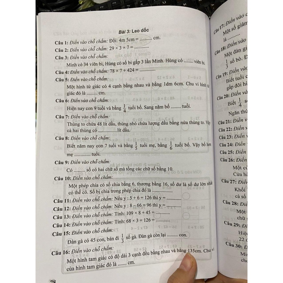 Sách - Hướng dẫn giải Violympic toán 3 ( dùng chung cho các bộ SGK hiện hành )