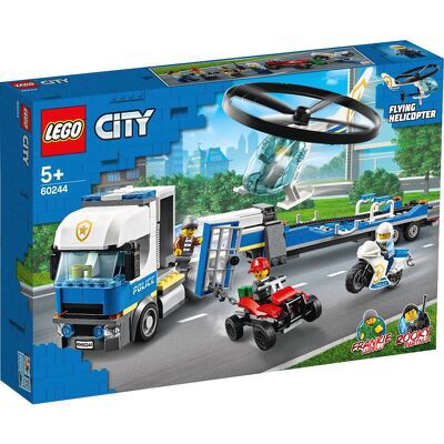 LEGO CITY Trực Thăng Vận Tải Cảnh Sát 60244 (317 chi tiết)