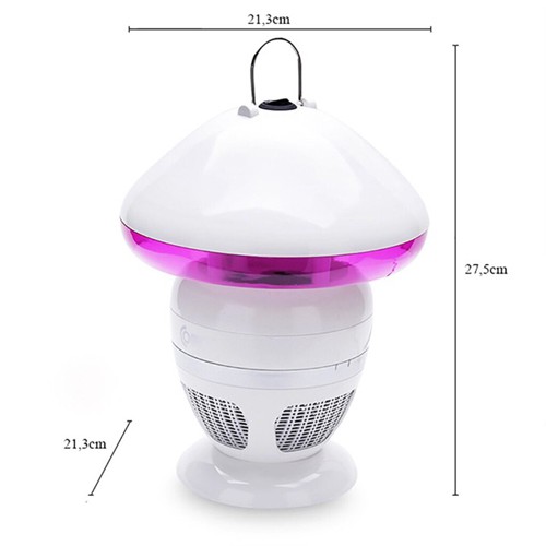 Đèn bắt muỗi Comet CM038 kiêm đèn ngủ - hàng chính hãng bảo hành 6 tháng