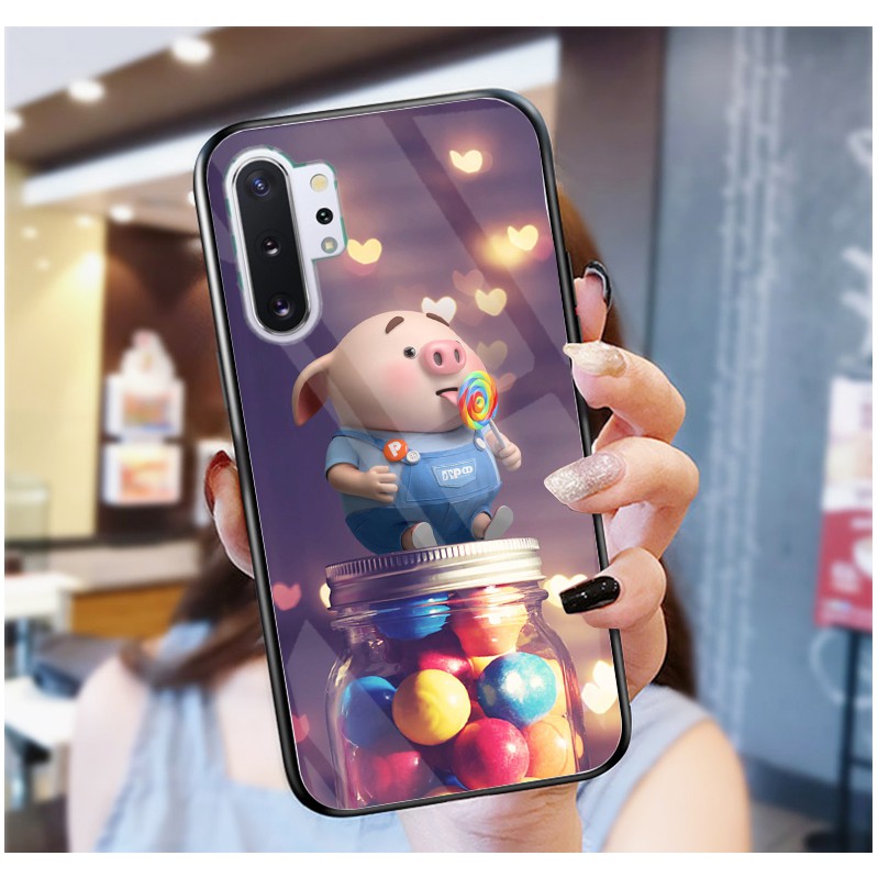 Ốp Lưng SAMSUNG NOTE 10 PLUS, NOTE 10,LITE, NOTE  20, NOTE 20 ULTRA mặt kính cường lực cao cấp