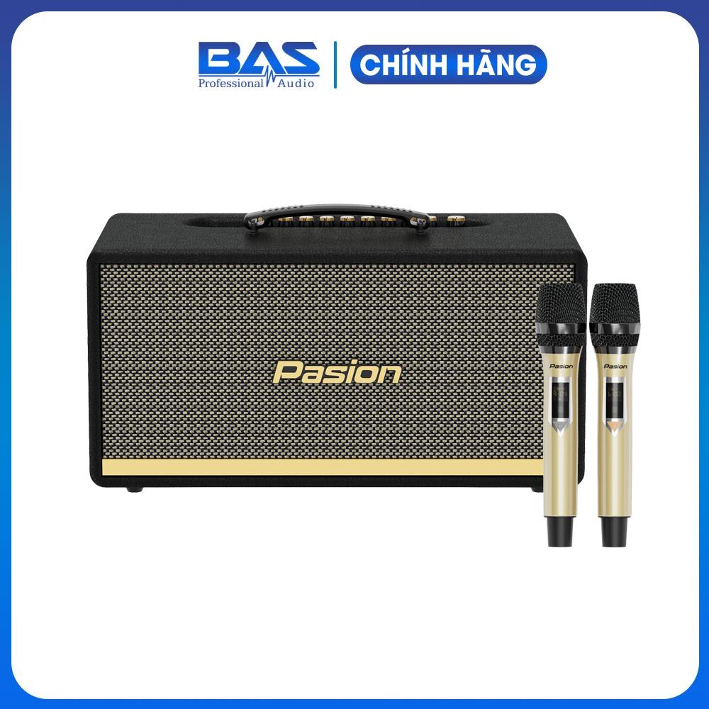 Loa karaoke di động Pasion 2, loa bluetooth xách tay cao cấp hàng chính hãng PARAMAX