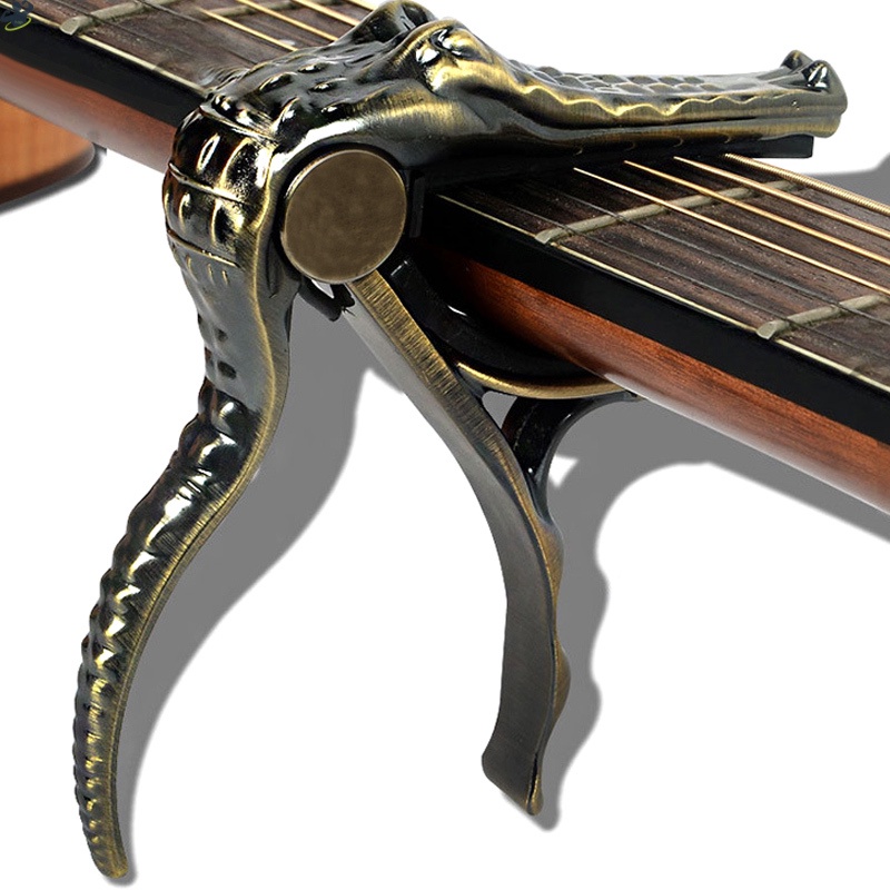 Kẹp Capo Hình Cá Sấu Cho Đàn Guitar Điện