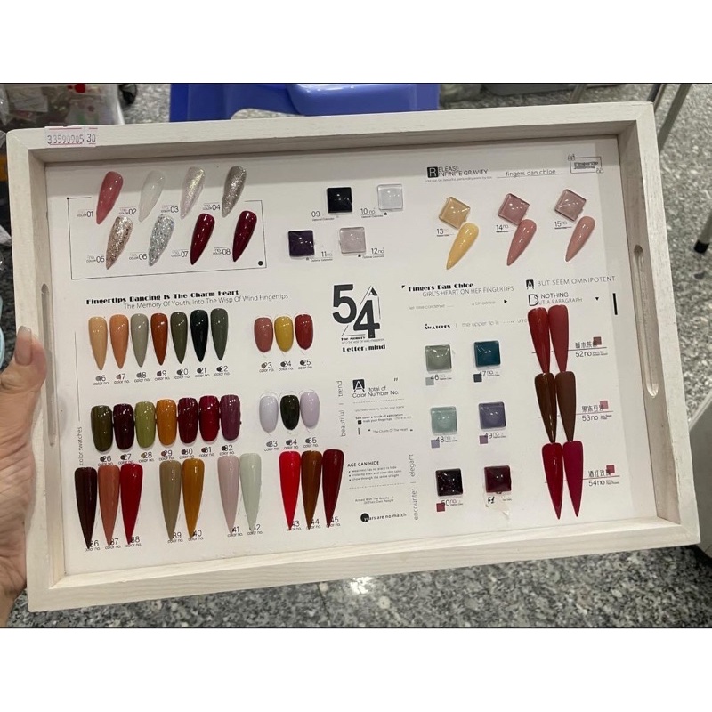 SET SƠN GEL UV 58 MÀU