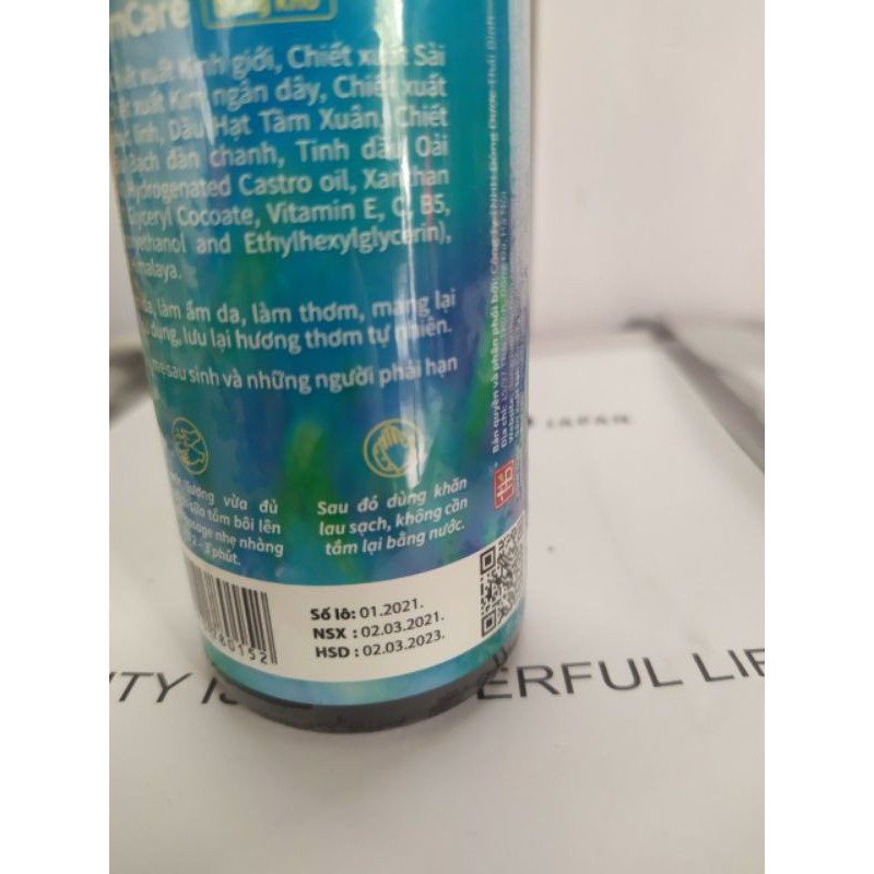 Sữa tắm khô thảo dược Đông y cho Mẹ Sau sinh và Người bệnh Thảo Mộc Momcare 150ml