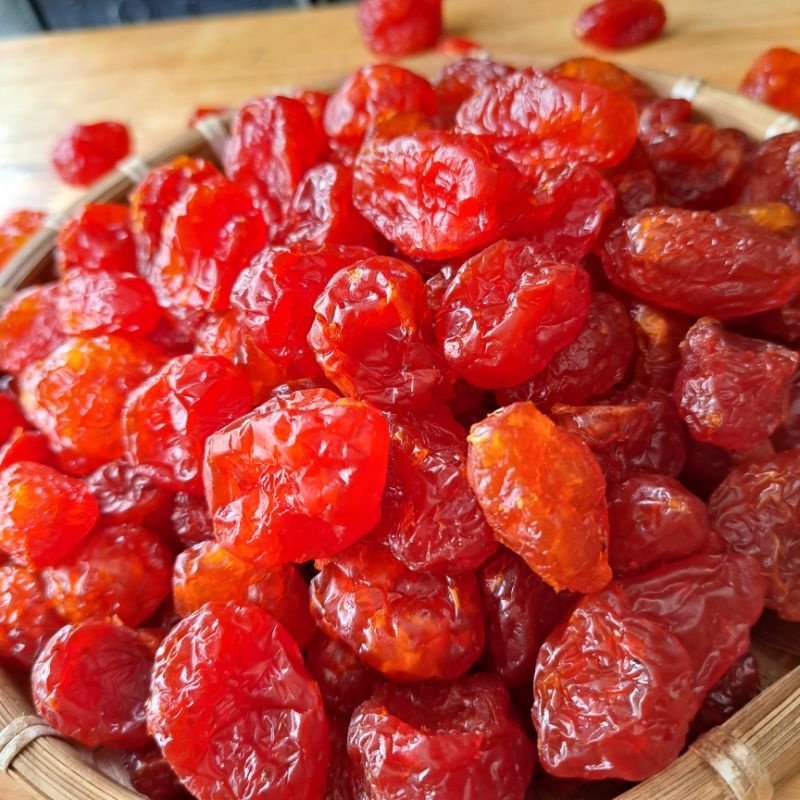 Mứt Cà Chua Bi Sấy Dẻo Hũ 500gr - Đặc Sản Đà Lạt ( Hàng Loại 1 )