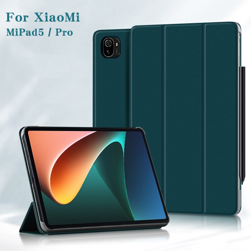 Bao Da Máy Tính Bảng Nắp Lật Thông Minh Có Giá Đỡ Cho Xiaomi Mipad 5 Pro Mipad 5 11 Inch 2021