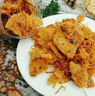 1Kg Cơm Cháy Lắc Khô Gà
