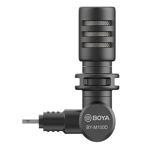 BOYA BY-M100D - Hàng Chính Hãng - Mic thu âm Mini cổng Lightning dành cho thiết bị iOS