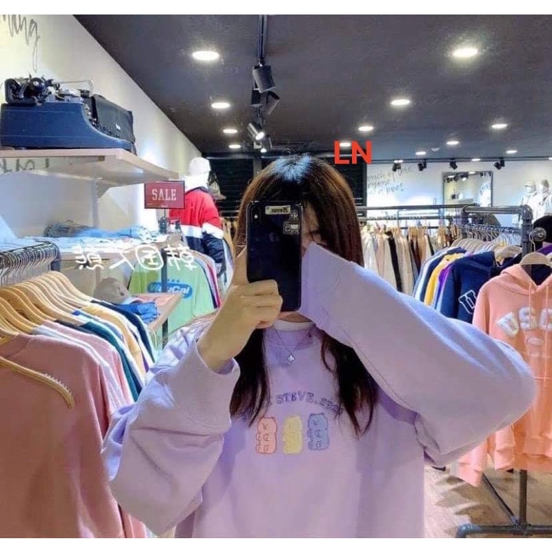 Áo Swt 3 con gấu DA6