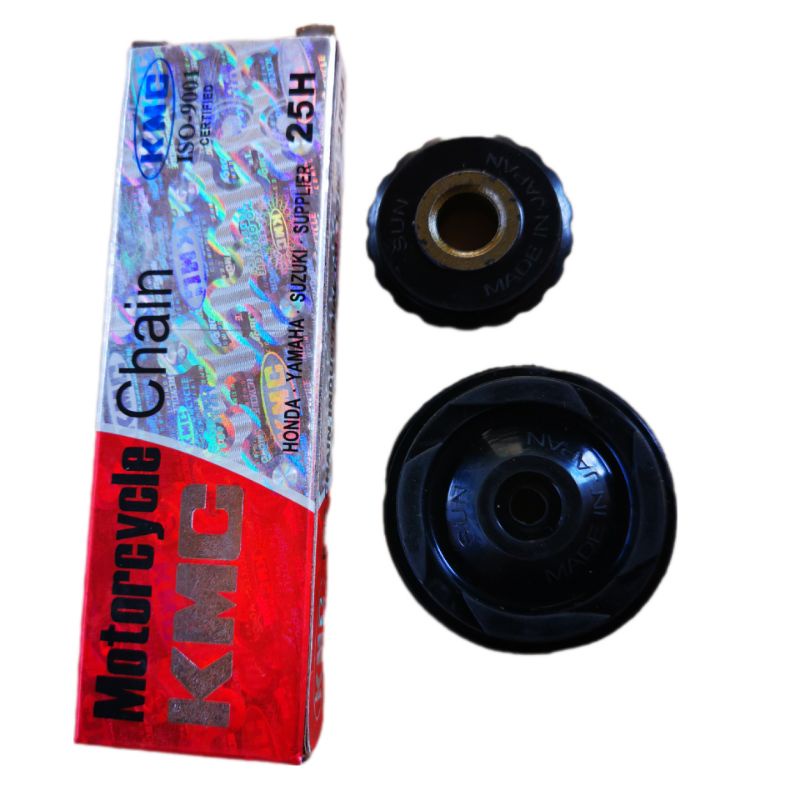 Combo sên cam 2 bánh su KMC