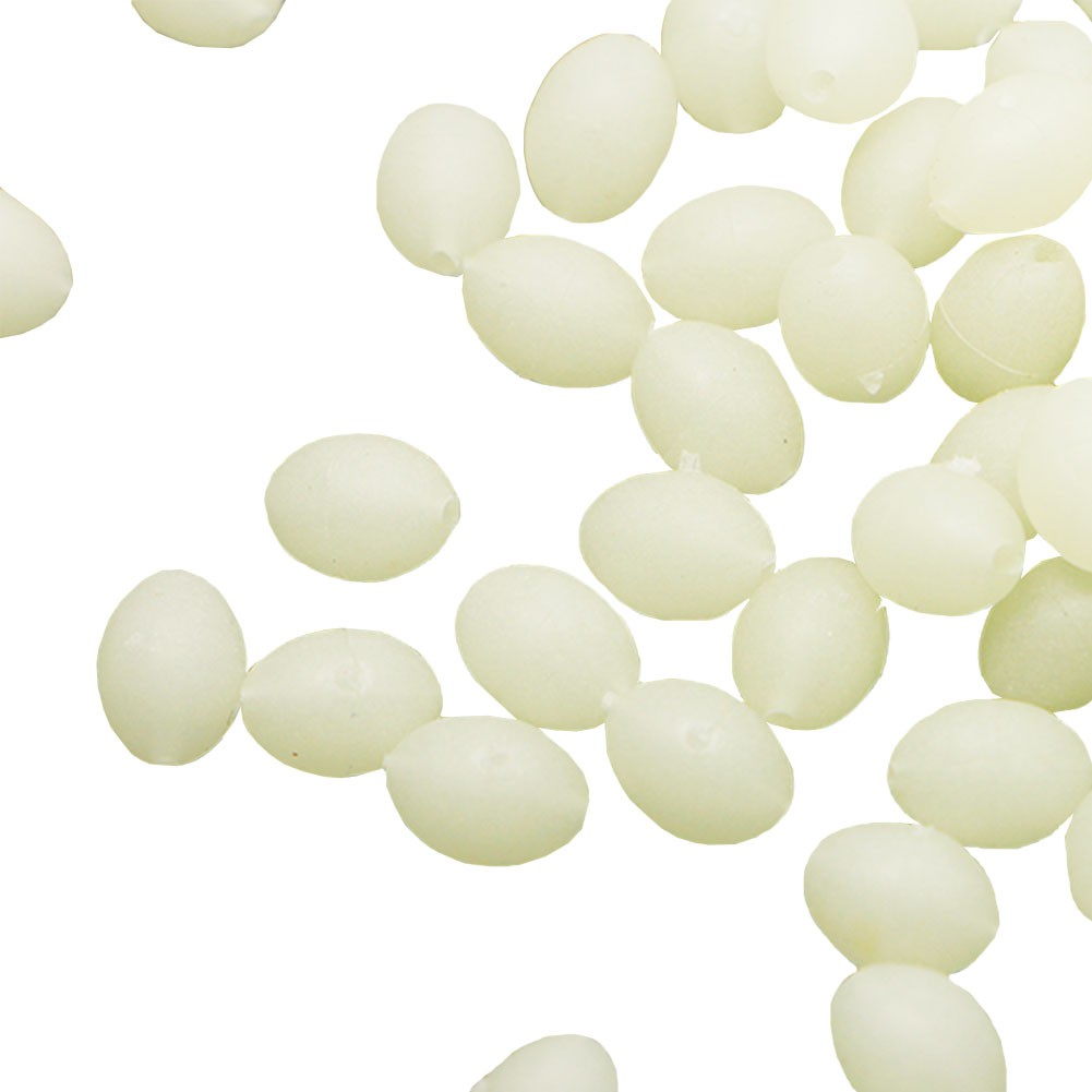 Bộ 100 hạt đá phát sáng trong tối dùng câu cá