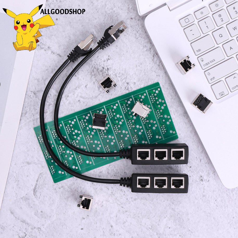 Bộ chia 1 sang 3 cổng mạng Lan Rj45