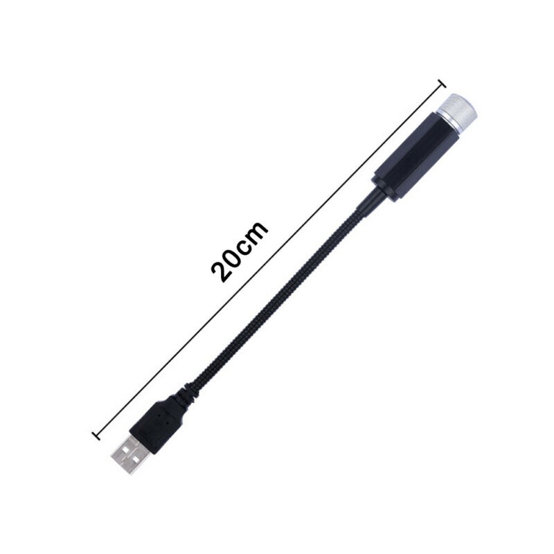 Đèn LED chiếu trần xe hơi tạo hiệu ứng bầu trời đầy sao kèm phụ kiện