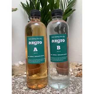 AZGRO Dinh Dưỡng Cho Cây Trồng - 1 bộ 2 chai