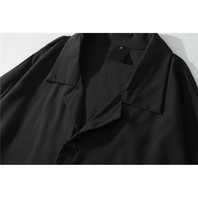 Áo Sơ Mi Nam Tay Ngắn Màu Trơn Thời Trang | BigBuy360 - bigbuy360.vn