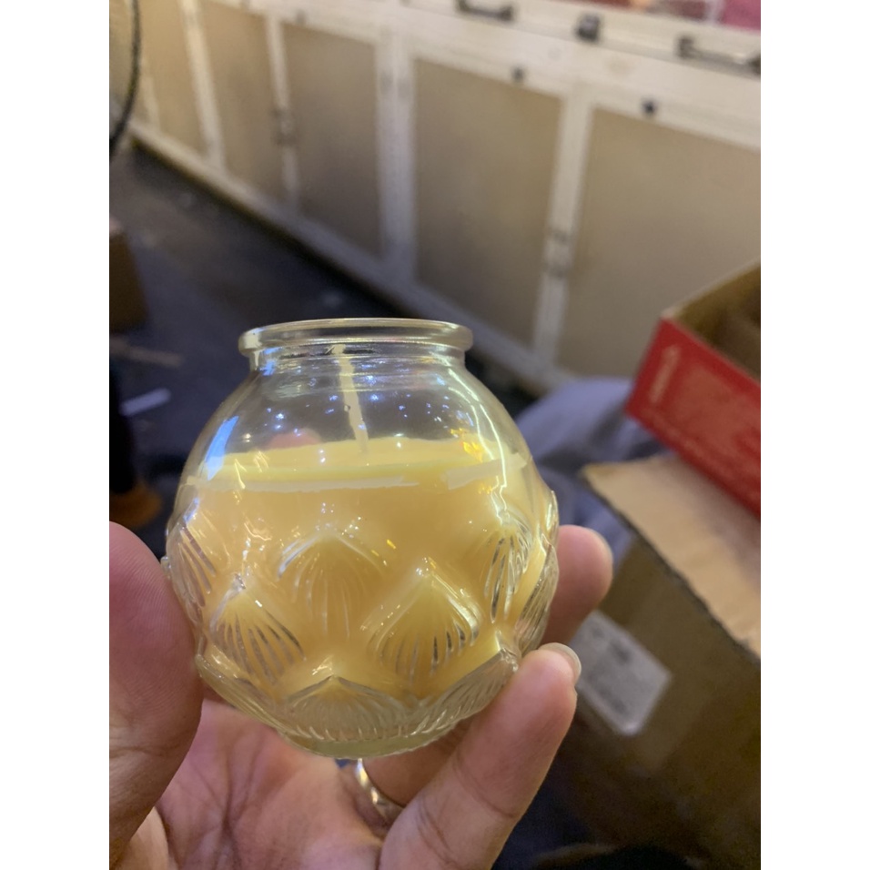 Nến bảy màu bình sen  văn phòng phẩm Nhơn Phát