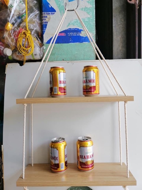 Kệ trang trí treo tường nhiều màu