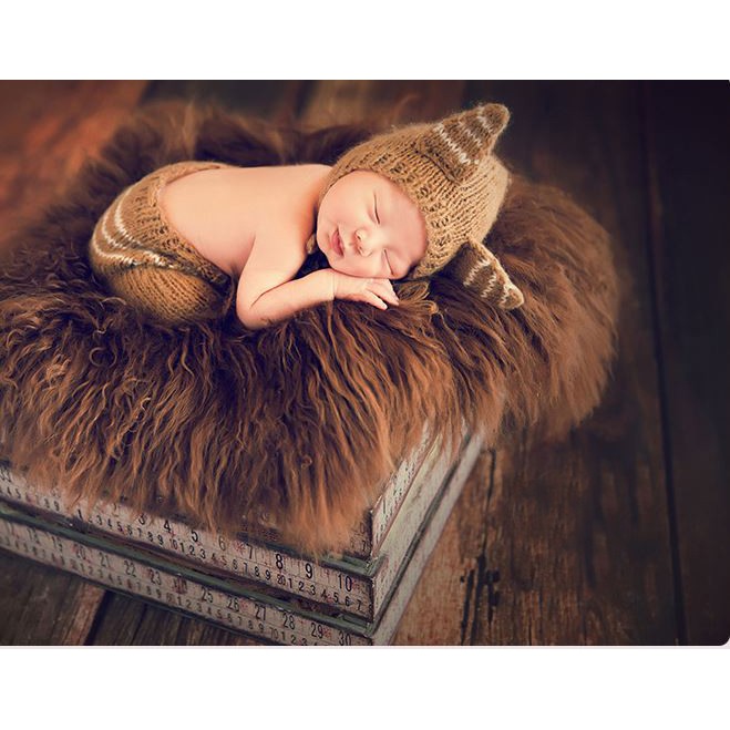 👑 THẢM LÔNG CHỤP ẢNH QUẦN ÁO - TRẢI SÀN STUDIO | NÂU GẤU BROWN | BigBuy360 - bigbuy360.vn