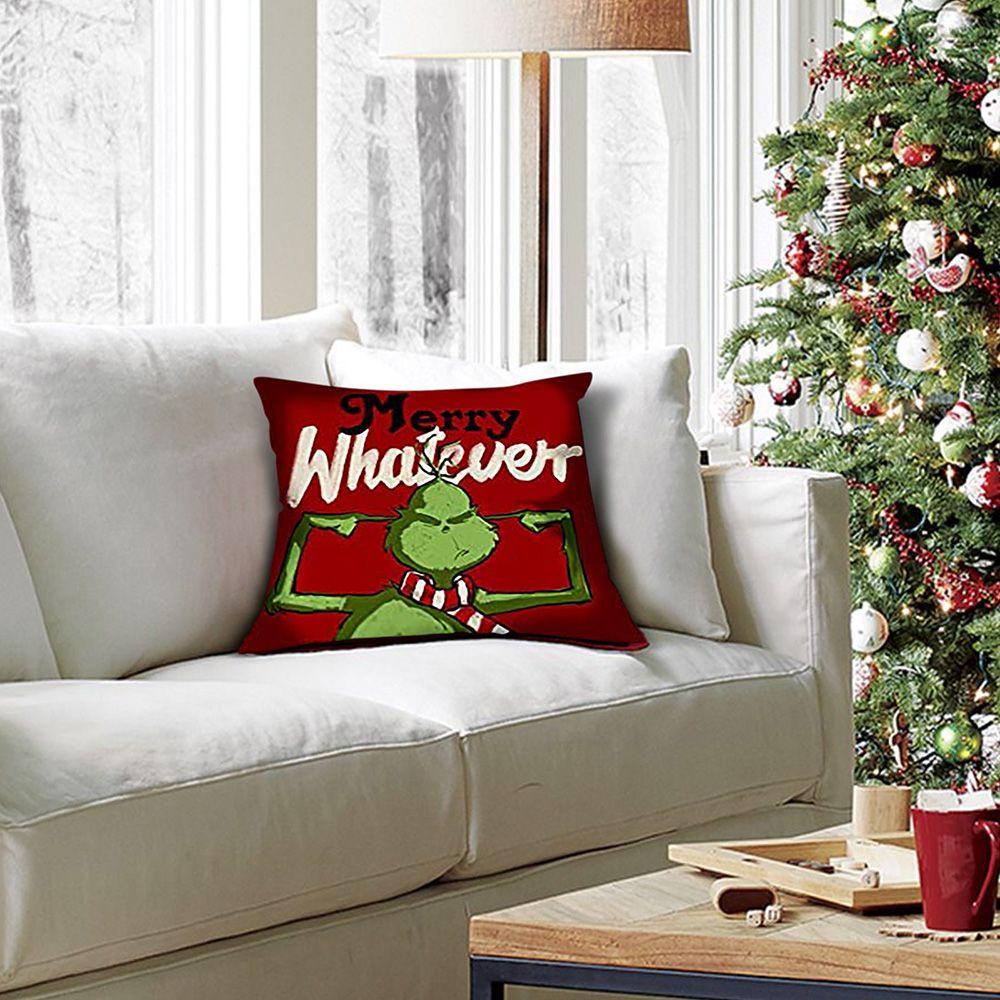 Gswltt grinch Áo Gối sofa Bông Vuông