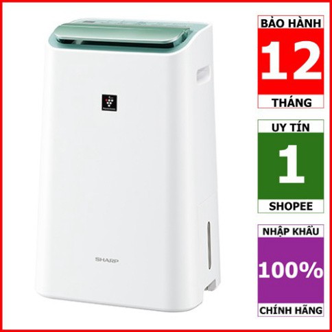 Máy hút ẩm và lọc không khí Sharp DW-E16FA-W (38m2)