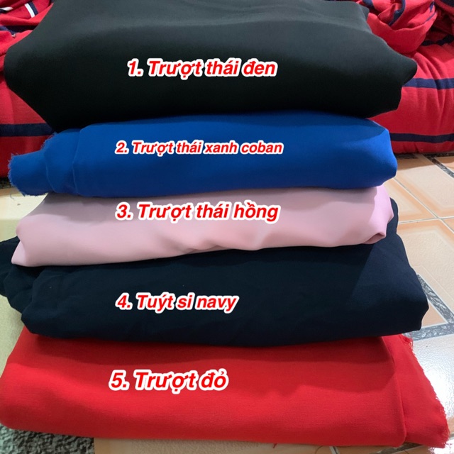 Vải quần trượt thái- tuýt si 120-130k/1kg