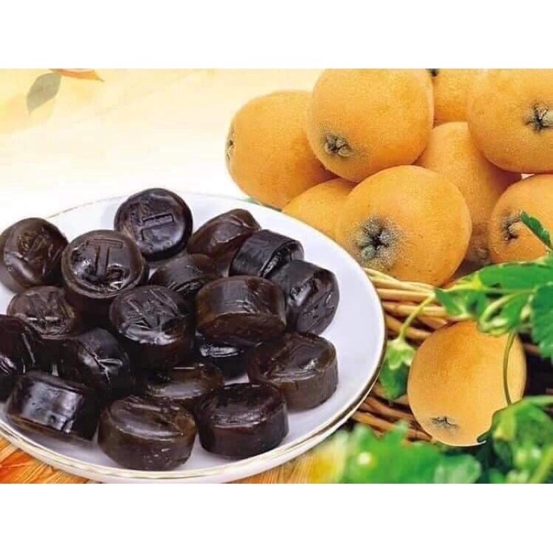 Kẹo ngậm Tỳ Bà Meton Honey Loquat Candy / gói