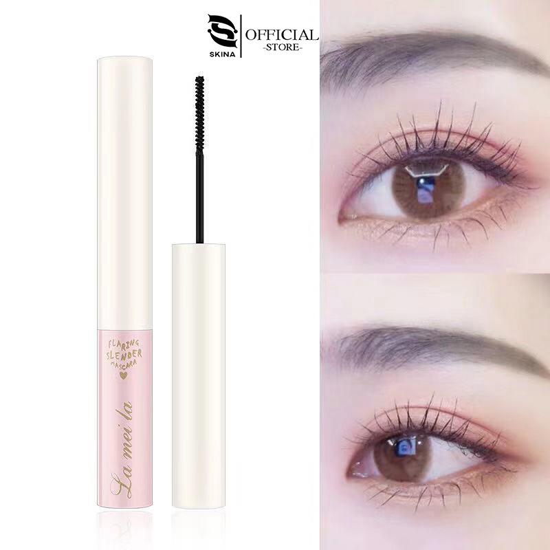 Mascara siêu mảnh Lameila chuốt mi dài mịn hàng nội địa Trung vỏ hồng | BigBuy360 - bigbuy360.vn