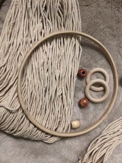 Combo làm cú macrame size 20