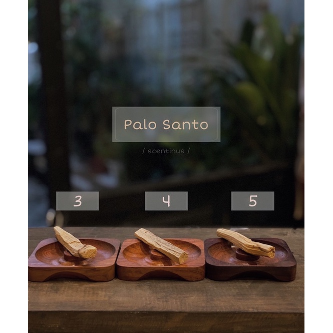 Khay đốt Palo Santo, White Sage, Trầm không tăm, Trầm khoanh
