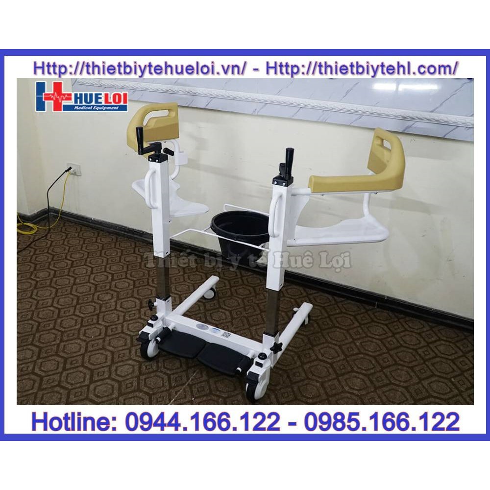 Xe lăn nâng hạ bệnh nhân ghép mảnh có bô